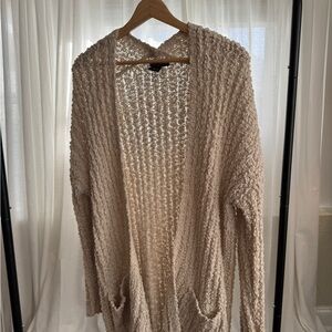 Elegant Cream Women's Cardigan